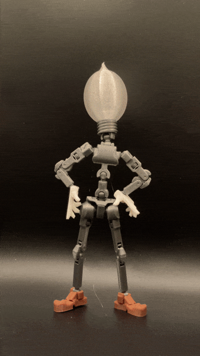 Helferlein 13 - Chú Robot nhỏ giúp việc / Bóng đèn nhỏ - Image 5