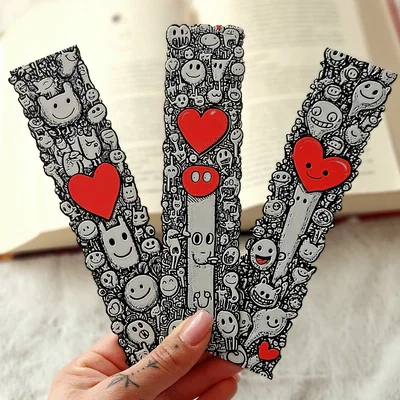 Love Doodles - Bộ Đánh Dấu Trang Đáng Yêu