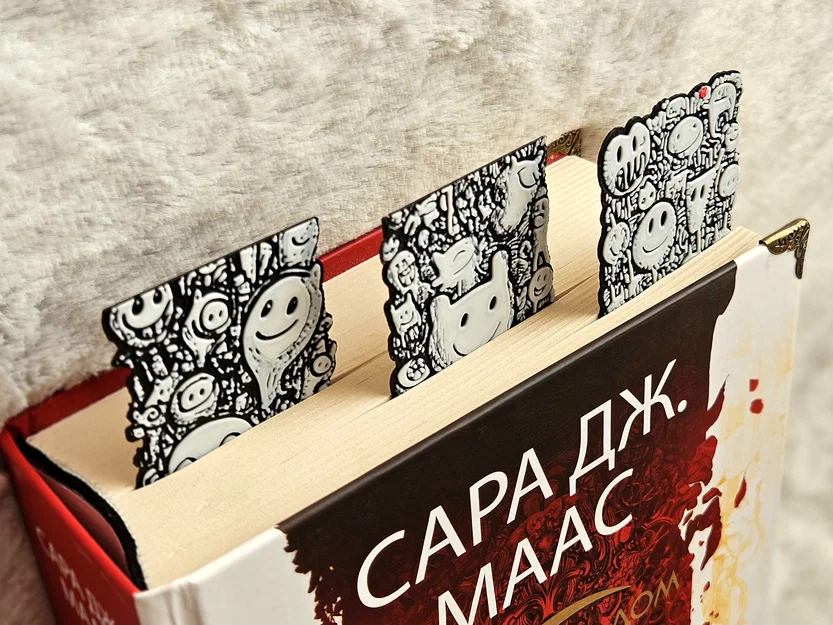 Love Doodles - Bộ Đánh Dấu Trang Đáng Yêu - Image 4