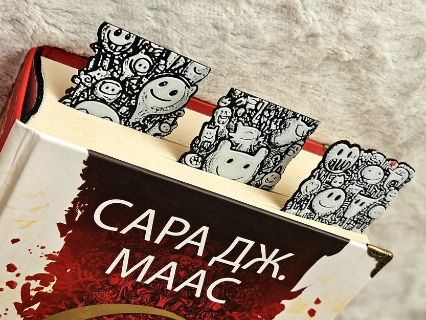 Love Doodles - Bộ Đánh Dấu Trang Đáng Yêu - Image 6