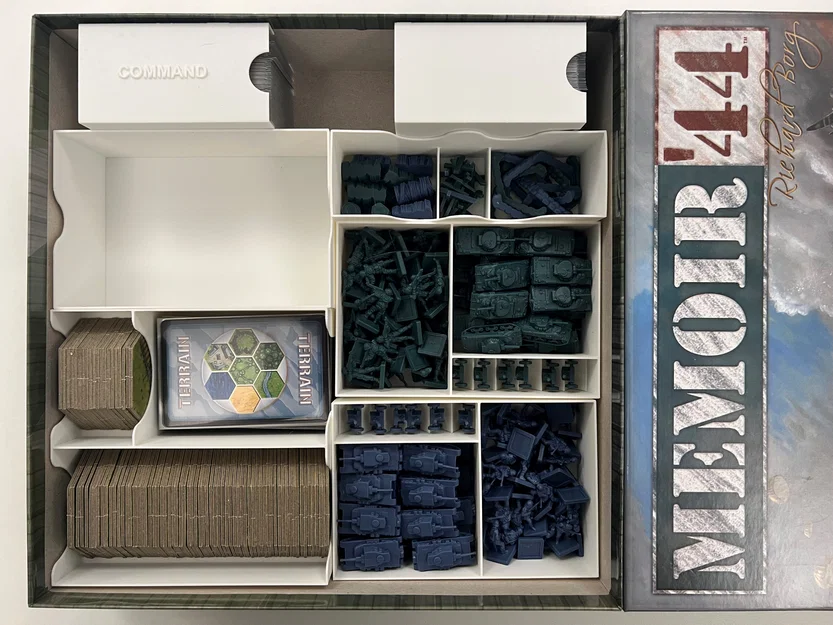 Bộ khay nhựa in 3D mô-đun cho Memoir 44 - Image 2