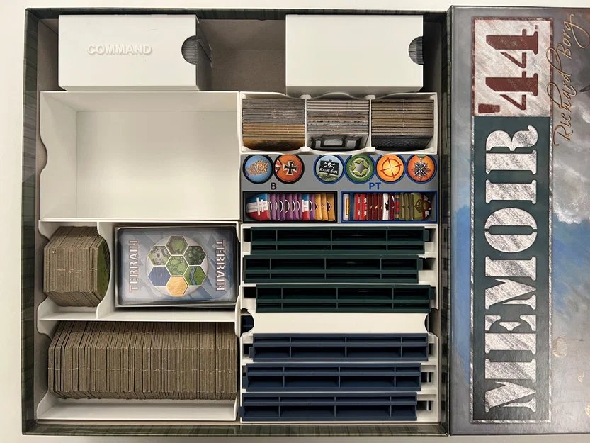 Bộ khay nhựa in 3D mô-đun cho Memoir 44 - Image 3