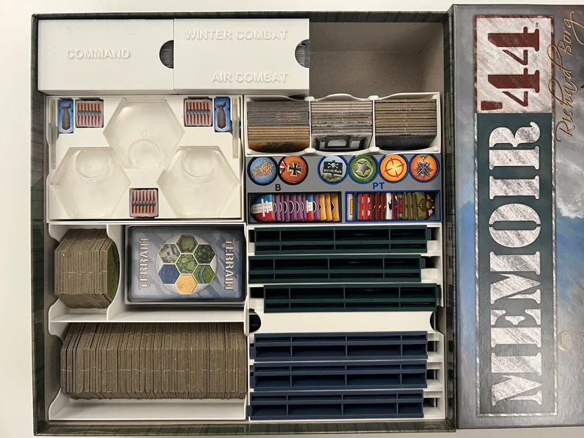 Bộ khay nhựa in 3D mô-đun cho Memoir 44 - Image 6