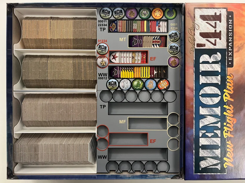 Bộ khay nhựa in 3D mô-đun cho Memoir 44 - Image 8