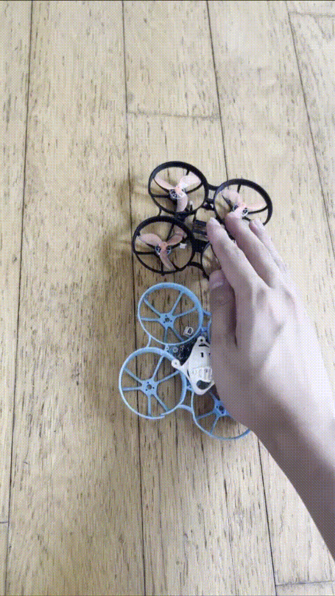 Bộ chân đáp dạng bi cho flycam FPV Meteor 75pro