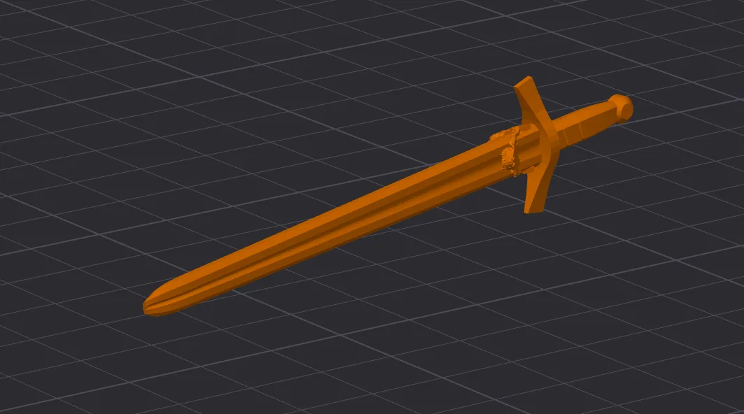 Kiếm đầu lâu hai mặt cực ngầu cho mô hình Dummy 13 - Image 2