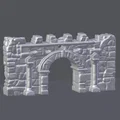 Mô hình tường thành cổng vòm 3D cho Wargaming và Dungeons & Dragons - Thumbnail 3