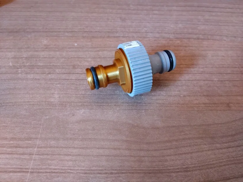 Đầu chuyển đổi ống nước vườn 1 inch sang khớp nối nhanh 3/4 inch - Image 2