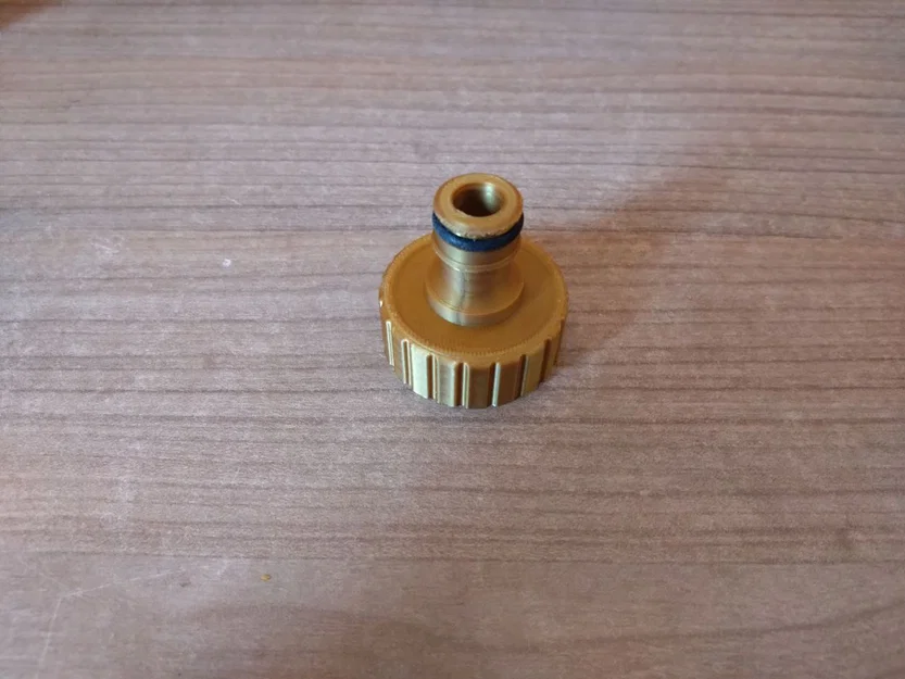 Đầu nối ống nước vườn 3/4" với ren 1" - Image 2