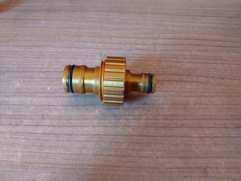 Đầu nối ống nước vườn 3/4" với ren 1" - Image 3