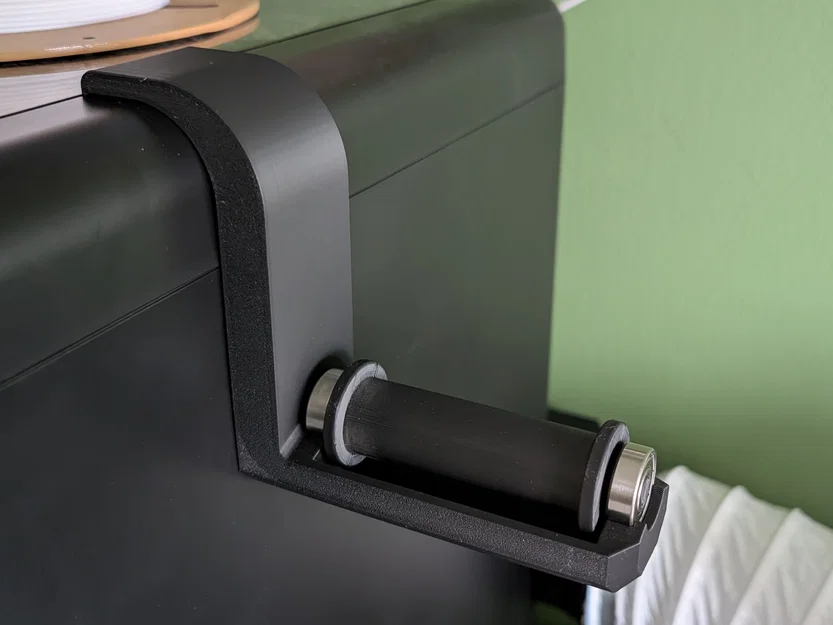 Giá treo/Con lăn cuộn nhựa bên hông cho FlashForge Adventurer 5m Pro - Image 1