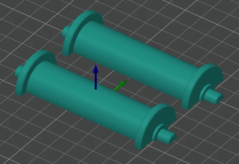 Giá treo/Con lăn cuộn nhựa bên hông cho FlashForge Adventurer 5m Pro - Image 5