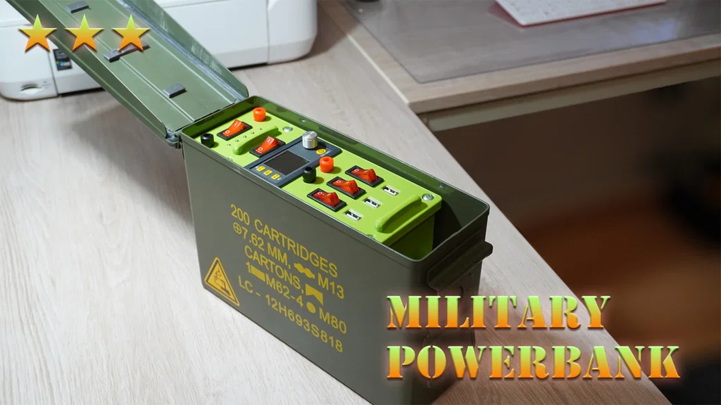 Military Powerbank - Sạc dự phòng quân sự tự chế - Image 1