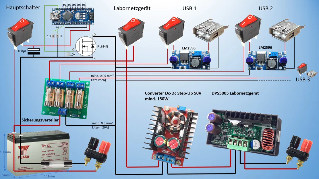 Military Powerbank - Sạc dự phòng quân sự tự chế - Image 4