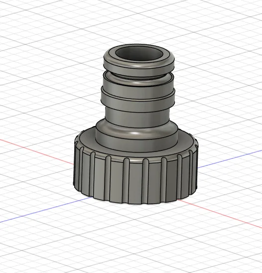 Khớp nối ống nước 1 inch (Gardenhose 1" Fitting) - Image 1