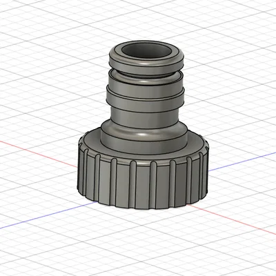 Khớp nối ống nước 1 inch (Gardenhose 1" Fitting)