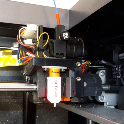 Ngàm gắn BLTouch cho Qidi X-Max Icarus