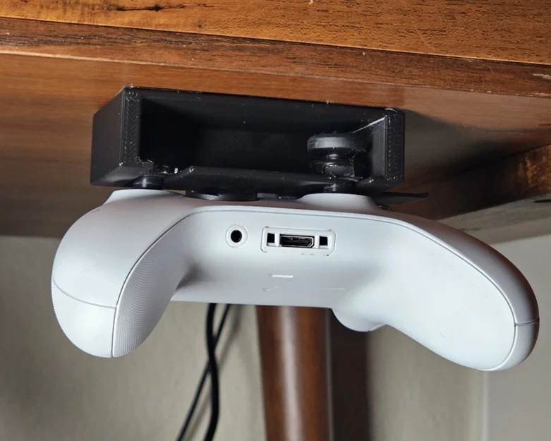 Giá treo tay cầm Xbox Series X/S dưới gầm bàn (tương thích KontrolFreeks) - Image 1