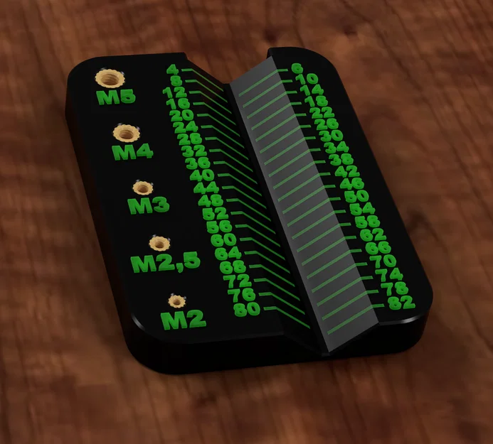 Thước đo ốc vít - Hệ mét - Image 1