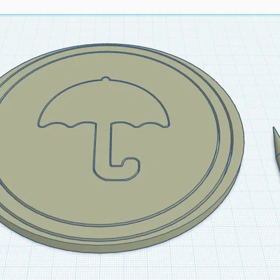 Khuôn in 3D tạo hình bánh kẹo Dalgona Squid Game độc đáo