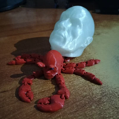 Mô hình cua ẩn sĩ The Rock (Articulated Hermit Crab) độc lạ