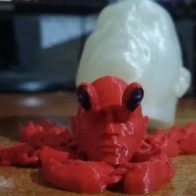 Mô hình cua ẩn sĩ The Rock (Articulated Hermit Crab) độc lạ