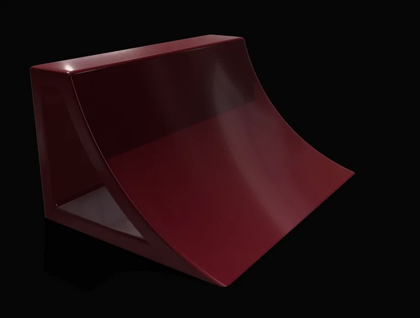 Mô hình đường dốc Monster Jam Ramp cho xe đồ chơi 3D - Image 1