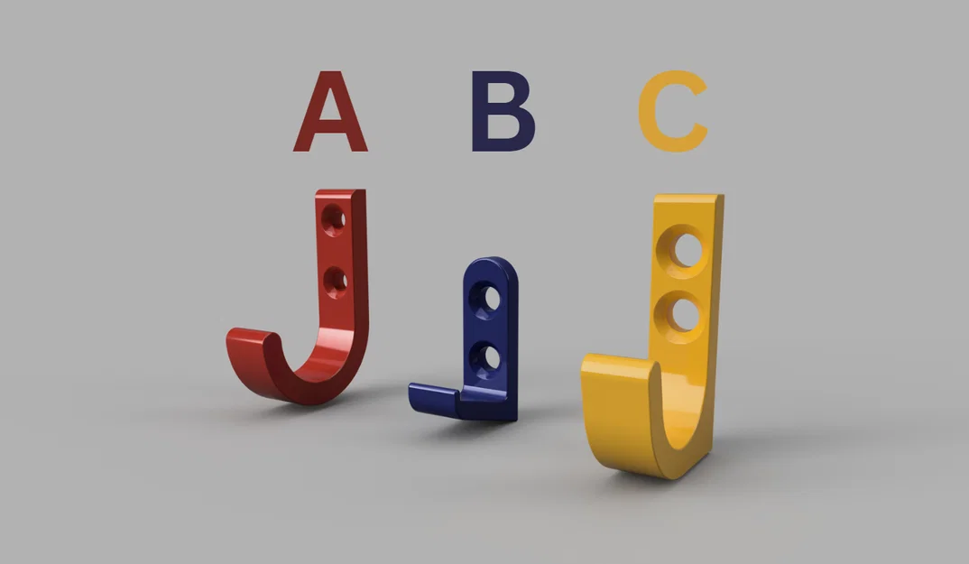 Bộ Móc Treo Tường 3D (Wall Hook) Đa Năng Tiện Lợi - Image 1