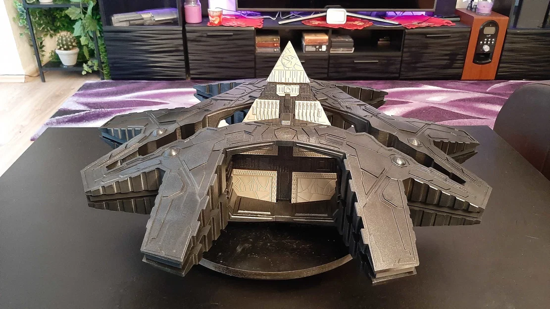 Mô hình tàu chiến Hatak Class Pyramid Ship MKII - Image 3