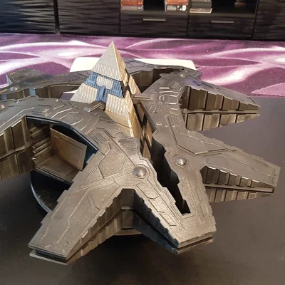 Mô hình tàu chiến Hatak Class Pyramid Ship MKII