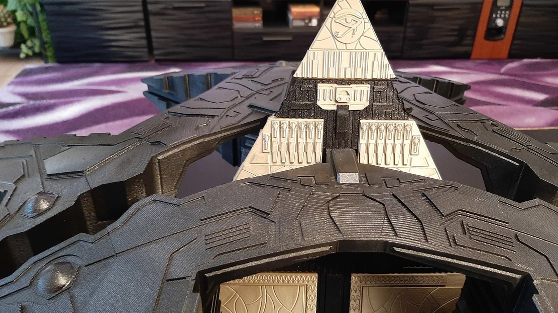 Mô hình tàu chiến Hatak Class Pyramid Ship MKII - Image 5