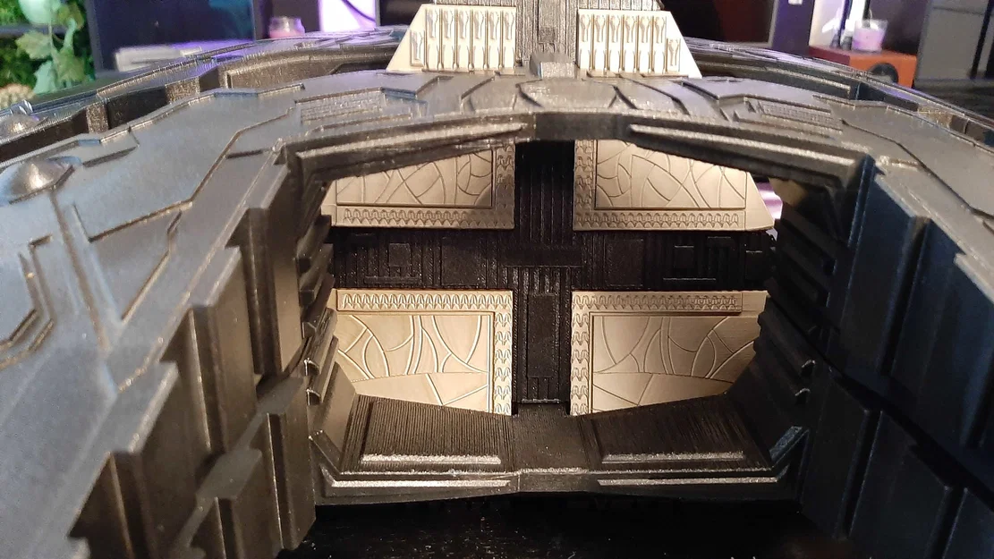 Mô hình tàu chiến Hatak Class Pyramid Ship MKII - Image 6