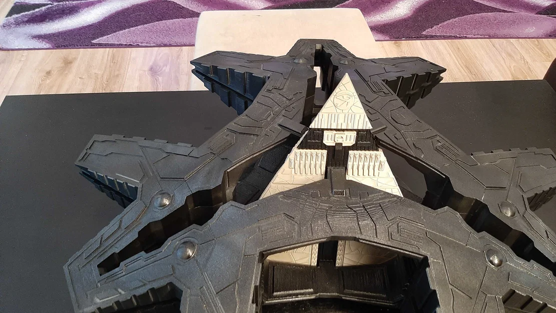 Mô hình tàu chiến Hatak Class Pyramid Ship MKII - Image 7