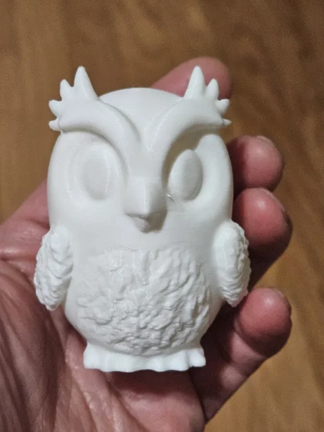 Mẫu in 3D tượng cú mèo (Owl) trang trí bàn học và kệ sách cực xinh - Image 1