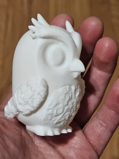 Mẫu in 3D tượng cú mèo (Owl) trang trí bàn học và kệ sách cực xinh - Image 4