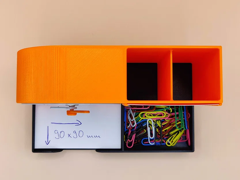 Khay Đựng Đồ Để Bàn Tích Hợp Đồng Hồ và Lịch - Image 3