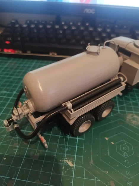 Mô hình xe tải bồn V3S cổ điển (3D Printed Model) - Image 15