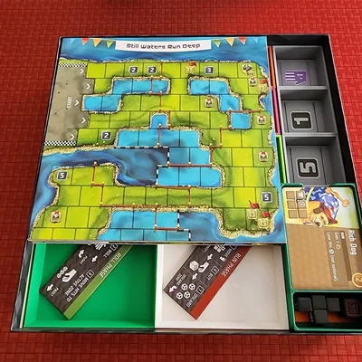 Bộ Organizer cho Board Game Cubitos + Bản mở rộng Fowl Play