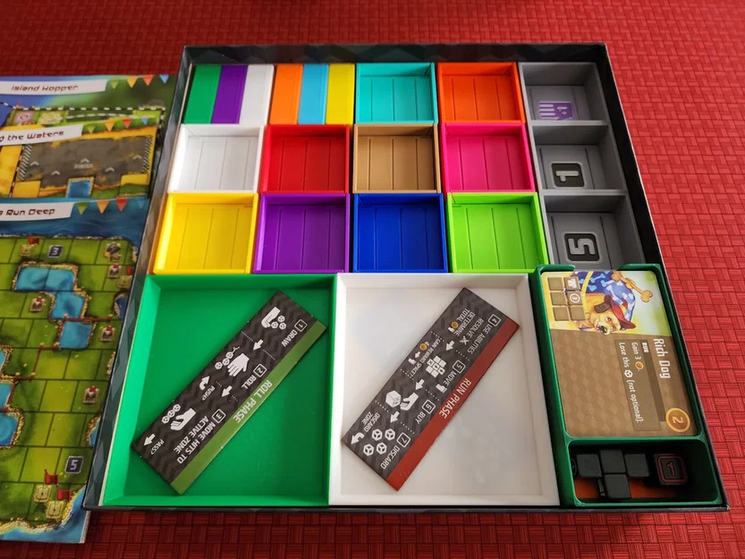 Bộ Organizer cho Board Game Cubitos + Bản mở rộng Fowl Play - Image 4