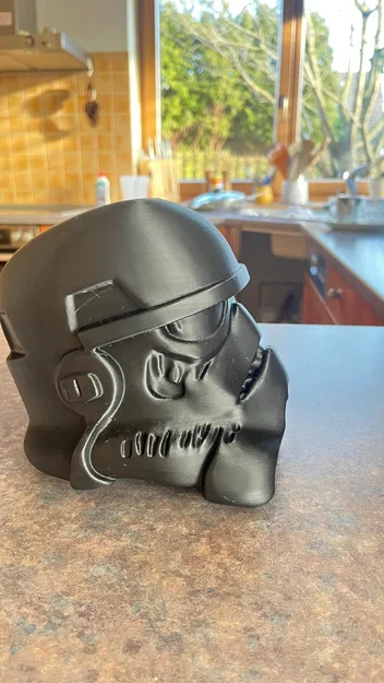 Mô hình mũ Stormtrooper Star Wars in 3D độc đáo trang trí để bàn - Image 4