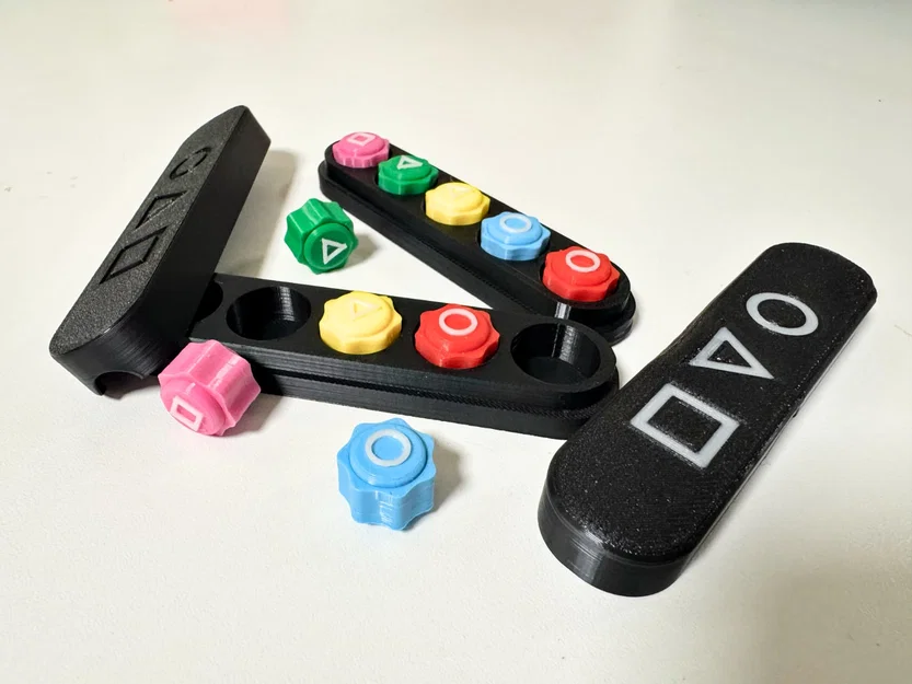 Bộ trò chơi Squid Games Gongi in 3D cho bé - Đồ chơi sáng tạo - Image 1