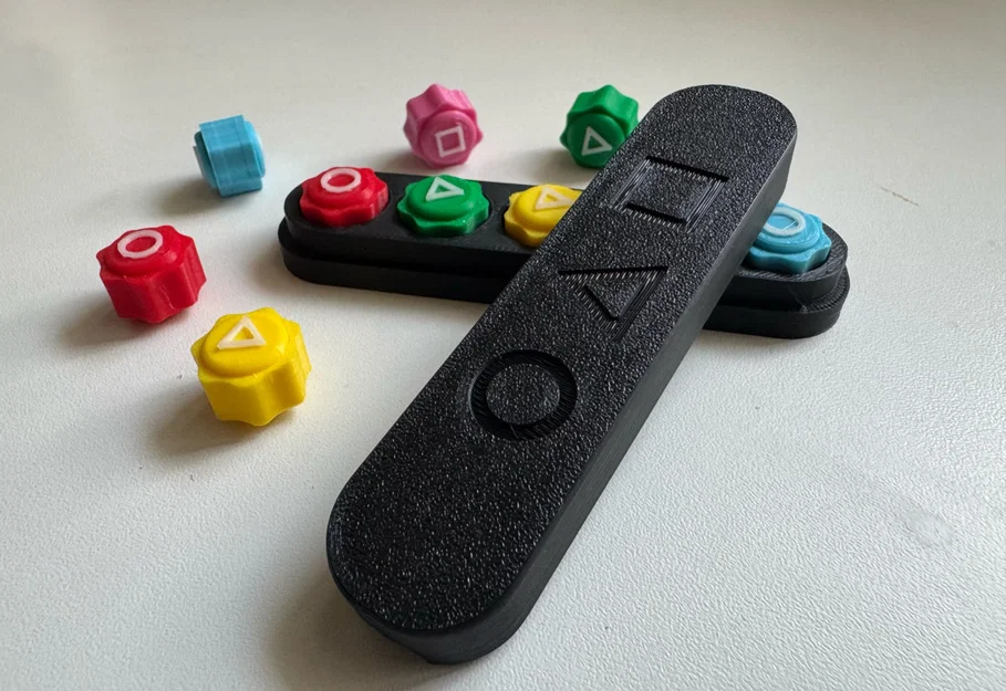 Bộ trò chơi Squid Games Gongi in 3D cho bé - Đồ chơi sáng tạo - Image 2