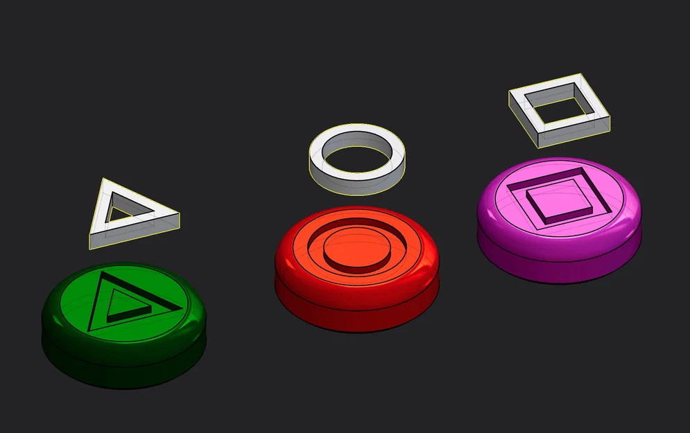 Bộ trò chơi Squid Games Gongi in 3D cho bé - Đồ chơi sáng tạo - Image 5