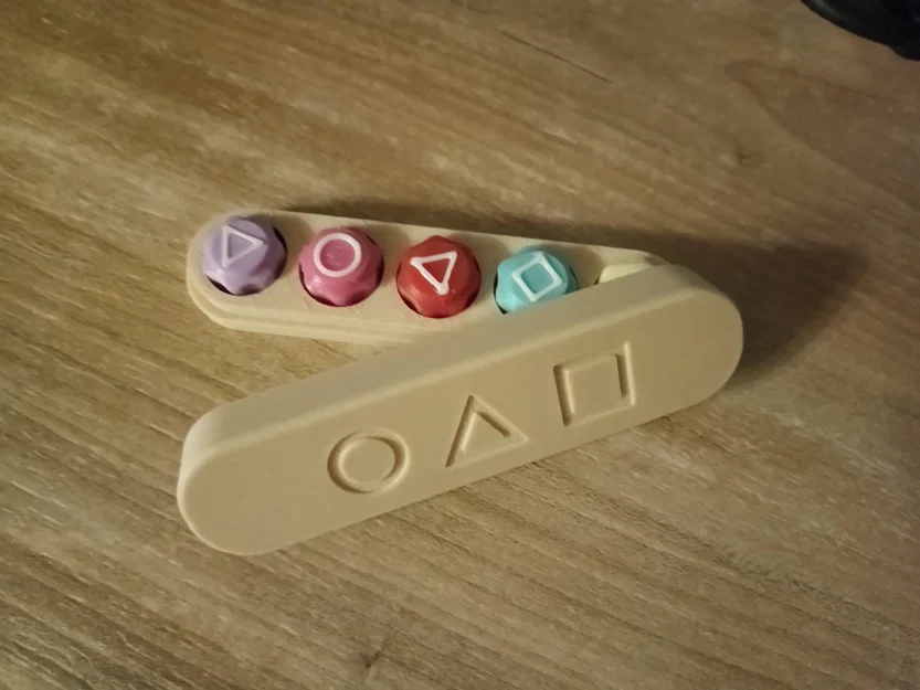 Hộp đựng bộ trò chơi Gonggi thiết kế hiện đại (3D Printing Model) - Image 1