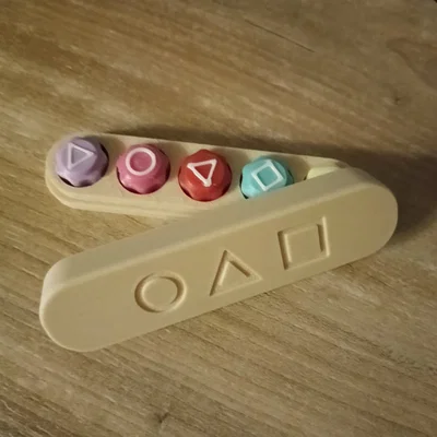 Hộp đựng bộ trò chơi Gonggi thiết kế hiện đại (3D Printing Model)