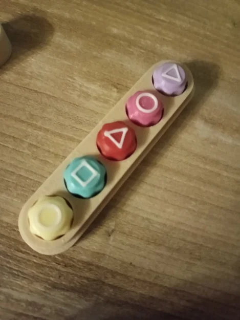 Hộp đựng bộ trò chơi Gonggi thiết kế hiện đại (3D Printing Model) - Image 4