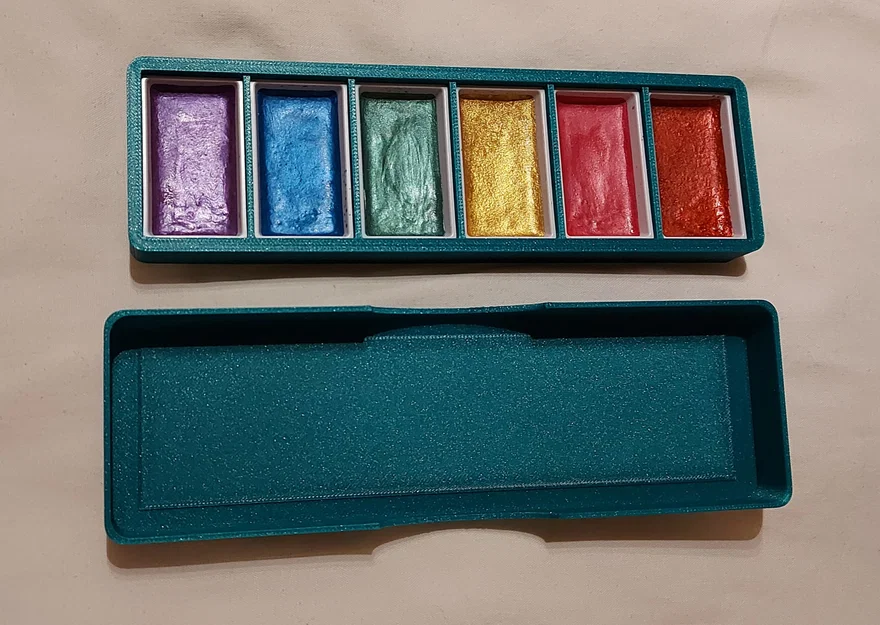 Hộp đựng khay màu nước Kuretake Gansai Tambi - Image 1