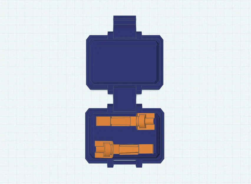 Hộp đựng kim đĩa than đôi Twin Concorde (Phiên bản in 3D) - Image 4