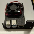 Khung gắn tủ rack cho Raspberry Pi 4 (có hỗ trợ lắp quạt) - Thumbnail 1
