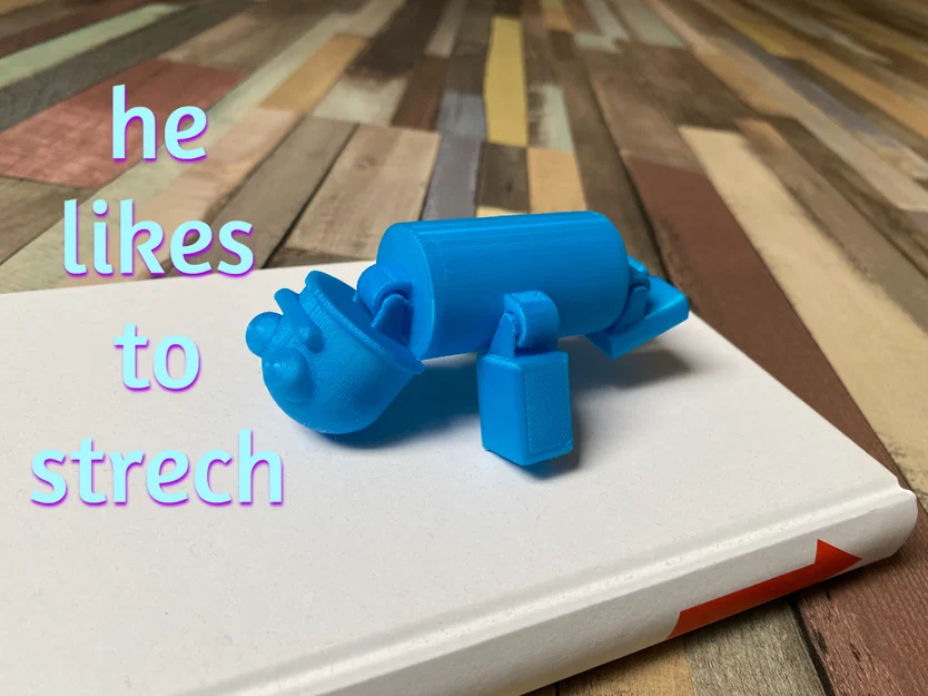 Turbot - Chú robot đồ chơi fidget 3D - Image 3